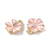 Alloy Enamel Charms FIND-E031-03A-4