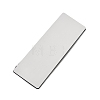 Plastic Blank Name Badge ID Tag with Iron Pins KY-D024-01D-3