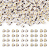 500Pcs 5 Styles Plating Acrylic Beads SACR-BY0001-03-2