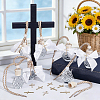 Car Hanging Glass Perfume Bottles AJEW-WA0004-27-4