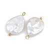 Natural Freshwater Pearl Keshi Pearl Pendants STAS-D378-06A-G-2