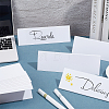 Acrylic Dry Erase Reusable Name Tent Cards AJEW-WH0609-566-1-5