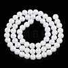 Electroplate Opaque Glass Beads Strands X-GLAA-T032-P6mm-AB02-3