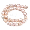 Natural Cultured Freshwater Pearl Beads Strands PEAR-F020-24B-3