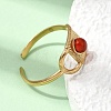 304 Stainless Steel Cuff Open Rings RJEW-F213-01G-08-2