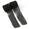 2Rolls Polyester Hot-fix Rhinestone Raw Edges Ribbon OCOR-TA0003-95I-3