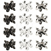 30Pcs 3 Styles Flower Tibetan Style Alloy European Beads FIND-TA0010-83-2