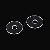 50Pcs Transparent PVC Insulating Gaskets PVC-T006-6mm-01-2