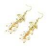 304 Stainless Steel Pendant Dangle Earrings EJEW-JE07232-01-4