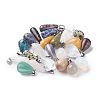 Natural/Synthetic Gemstone Pendants G-PH0019-10-2