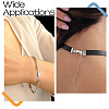 10Pcs 2 Colors Brass Fold Over Clasps KK-CJ0005-87-7
