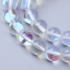 Synthetic Moonstone Beads Strands X-G-R375-6mm-B13-1