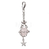 3Pcs 304 Stainless Steel Macrame Pouch Empty Stone Holder Pendant Decorations HJEW-JM04380-02-8