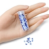 6/0 Opaque Glass Seed Beads SEED-YW0002-13O-5