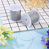 2 Rolls Round PET Metallic Thread MCOR-TADJ0001-01C-02-4