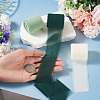 3 Rolls Polyester Raw Edges Ribbons SRIB-TAC0002-26F-7
