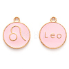 Alloy Enamel Pendants ENAM-S124-01A-09G-1
