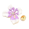 Flower Enamel Pins SA-CBA065A-02B-G-3