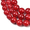 Natural Mashan Jade Graduated Beads Strands GG-CBA2AE1-A08-U-3