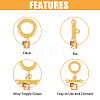 20 Sets Alloy Toggle Clasps FIND-DC0002-59-4