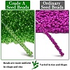 FGB 8/0 Grade A Round Glass Seed Beads SEED-Q006-3mm-F19-2