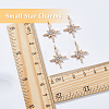 50Pcs Alloy Rhinestone Pendants FIND-DC0003-74-3