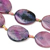 Natural Fire Crackle Agate Beads Strands G-P605-L03-01A-4