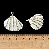 Natural Shell Pendants PALLOY-TA00414-3