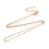 Iron Cable Chain Necklace for Men Women MAK-N034-005B-KC-2