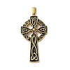 304 Stainless Steel Enamel Pendants STAS-G346-45G-1