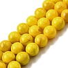 Natural Striped Stone Beads Strands G-D315-A01-04-6mm-2