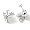 304 Stainless Steel Stud Earrings EJEW-C085-09P-2