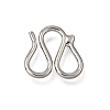 Brass M-Hook Clasps KK-CBA0DF0-14A-P-1