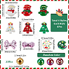 Christmas Theme Acrylic Beads Set OACR-SP0001-20A-2