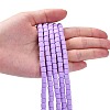 Polymer Clay Bead Strands X-CLAY-T001-C15-6