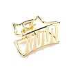 Alloy Claw Hair Clips PW-WG25B48-02-2