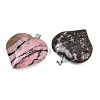 Natural Rhodonite Pendants GG-K002-04N-2