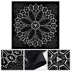 CREATCABIN 2Pcs Lint Square Tarot Tablecloth AJEW-CN0002-15-6