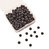 200Pcs Natural Lava Rock Beads G-CJ0001-51-1