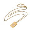 Golden 202 Stainless Steel Constellation Pendants Necklaces NJEW-K380-02G-09-2