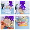 Mother's Day Pregnant Woman Photo Frame Silicone Bust Statue Molds DIY-F065-04-3