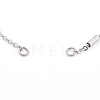 Tarnish Resistant 304 Stainless Steel Cable Chains Bracelets Making AJEW-JB00900-01-2