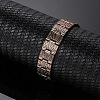 Watchband Brass Magnetic Bangles WG96E3F-01-1