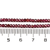 Natural Garnet Beads Strands X-G-F770-D02-02-5