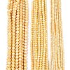 Anti-Tarnish Electroplate Glass Beads Strands EGLA-ZX010-4mm-13-2