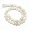 Natural White Jade Bead Strands G-R297-10mm-26-2