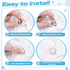 6Pcs Alloy Rhinestone Cufflinks BUTT-ME0001-34A-3