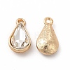 Faceted Glass Rhinestone Pendants FIND-G049-01G-05-1