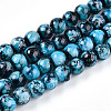 Baking Paint Glass Beads X1-DGLA-N003-8mm-A08-1