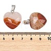 Natural Agate(Dyed & Heated) Pendants GG-K002-03G-3